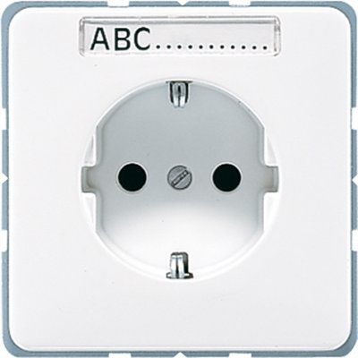 JUNG CD 500/CD plus бежевый Розетка с/з с полем для надписи винт зажим (521ZNA) JUNG CD 500/CD plus бежевый Розетка с/з с полем для надписи винт зажим (521ZNA)