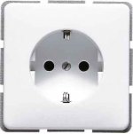 JUNG CD 500/CD plus бежевый Розетка с/з винт зажим (521Z)