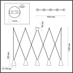 Светильник подвесной Lumion 5226/5 BROOKS