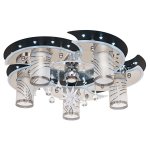 Потолочный светильник 5235/5+1BK+CR WT RC WTLED Экономсвет