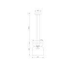 Светильник подвесной Divinare 5245/33 SP-10 OPAL