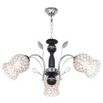 Люстра классическая Экономсвет 5267/3CR+BK CR+CL