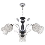 Люстра классическая Экономсвет 5267/3CR+BK CR+CL
