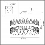 Люстра потолочная Odeon Light 5267/6C MARGOT