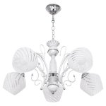 Люстра классическая Экономсвет 5268/5WT+CR CLW