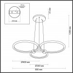 Светильник подвесной Odeon Light 5297/80L NOVA
