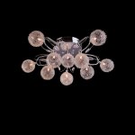 Люстра Eurosvet 5318/11 хром/синий+красный+фиолетовый