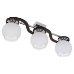 Светильник ЭкономСвет 5345/3CR+BK WT