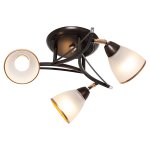 Спотовый светильник Экономсвет 53722/3WENGE WT