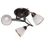 Спотовый светильник Экономсвет 53722/3WENGE WT