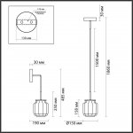 Подвес Odeon Light 5408/5L HIGHTECH