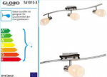 Светильник поворотный спот Globo 541010-3 