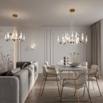 Люстра Odeon Light 5431/37L L-VISION