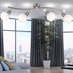 Светильник поворотный спот Globo 54341-4o ELLIOTT