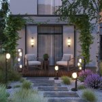 Ландшафтный светильник Odeon light 5434/3FB LUMA