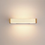 5450/10WL L-VISION ODL_EX26 молочный./античная бронза/металл/керамика/акрил Настенный светильник с выкл. LED x 10W 2000К/3000K/4000K/переключ. RIVERA