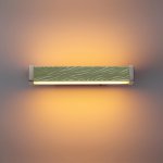 5451/10WLA L-VISION ODL_EX26 зеленый/никель/металл/керамика/акрил Настенный светильник с выкл. LED x 10W 2000К/3000K/4000K/переключ. RIVERA