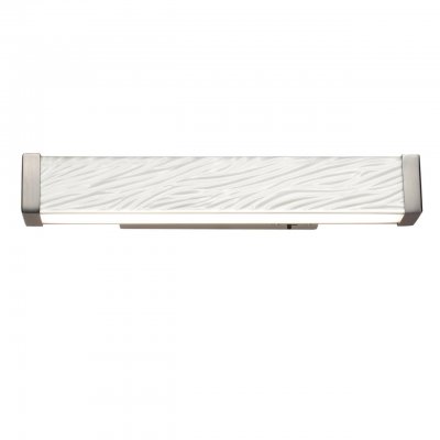 5451/10WL L-VISION ODL_EX26 белый/никель /металл/керамика/акрил Настенный светильник с выкл. LED x 10W 2000К/3000K/4000K/переключ. RIVERA