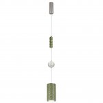 5451/18LA L-VISION ODL_EX26 зеленый/никель/металл/керамика/хрусталь/акрил Подвес LED x 18W 2000К/3000K/4000K/переключ. RIVERA