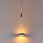 5451/32LB L-VISION ODL_EX26черный/никель/металл/керамика/хрусталь/акрил Подвес LED x 32W 2000К/3000K/4000K/переключ. RIVERA