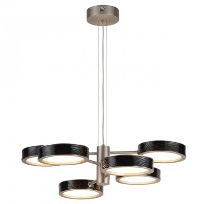 5451/99LB L-VISION ODL_EX26 черный/никель/металл/керамика/акрил Люстра LED 99W 2000К/3000K/4000K Rivera 5451/99LB L-VISION ODL_EX26 черный/никель/металл/керамика/акрил Люстра LED 99W 2000К/3000K/4000K Rivera