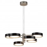 5451/99LB L-VISION  ODL_EX26 черный/никель/металл/керамика/акрил Люстра LED 99W  2000К/3000K/4000K Rivera