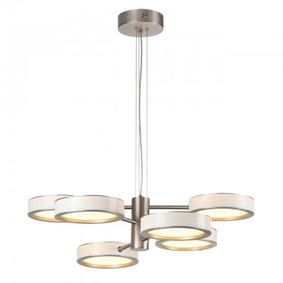 5451/99L L-VISION ODL_EX26 белый/никель/металл/керамика/акрил Люстра LED 99W 2000К/3000K/4000K Rivera 5451/99L L-VISION ODL_EX26 белый/никель/металл/керамика/акрил Люстра LED 99W 2000К/3000K/4000K Rivera