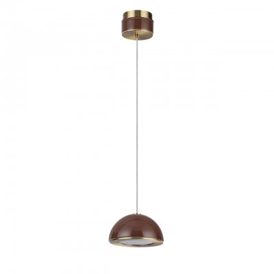 5453/6LA L-VISION ODL_EX26 011 светлая бронза/коричневый/металл/керамика/акрил Подвес LED 6W 3000K LULU