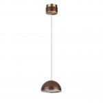 5453/6LA L-VISION ODL_EX26 011 светлая бронза/коричневый/металл/керамика/акрил Подвес LED 6W 3000K LULU