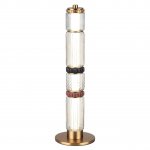 5455/15TL L-VISION ODL_EX26 043 сатин.латунь/терракот/черный Настольная лампа LED 15W 4000K COLLIER