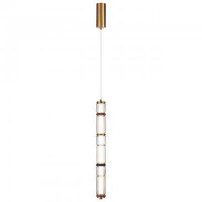 5455/18L L-VISION ODL_EX26 043 сатин.латунь/терракот/черный Подвес LED 22W 4000K COLLIER