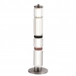 5456/15TL L-VISION ODL_EX26 045 темный сатин.никель/терракот/черный Настольная лампа LED 15W 4000K COLLIER