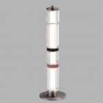 5456/15TL L-VISION ODL_EX26 045 темный сатин.никель/терракот/черный Настольная лампа LED 15W 4000K COLLIER