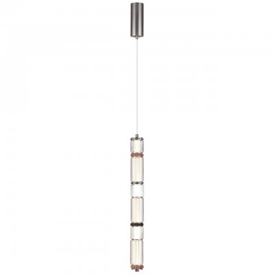 5456/18L L-VISION ODL_EX26 045 темный сатин.никель/терракот/черный Подвес LED 22W 4000K COLLIER