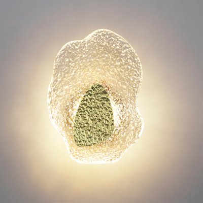 5460/12WLA L-VISION ODL_EX26 золотой/прозрачный/металл/стекло Настенный светильник LED x 12W 3000K CORALLA