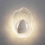 5460/12WL L-VISION ODL_EX26 никель/прозрачный/никель/металл/стекло Настенный светильник LED x 12W 3000K CORALLA