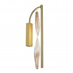 5468/4WL L-VISION ODL_EX27 сатинированн.латунь/градиент коричн./металл/стекло Настенный светильник LED*4W 3500K SPIRA
