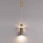 5475/10LD L-VISION ODL_EX27 сатинированн.латунь/терракот./металл/стекло/мрамор/керамика Подвес LED*10W 3000K 388lm JAZZ