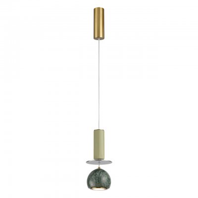5475/4L L-VISION ODL_EX27 сатинированн.латунь/зеленый/металл/стекло/мрамор/керамика Подвес LED*4W 3000K 174lm JAZZ 5475/4L L-VISION ODL_EX27 сатинированн.латунь/зеленый/металл/стекло/мрамор/керамика Подвес LED*4W 3000K 174lm JAZZ