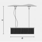 Подвесной светильник Masiero CLASSICA 5500 6