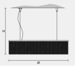 Подвесной светильник Masiero CLASSICA 5500 9