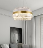 Люстра Delight 5515-800 br. titanium gold