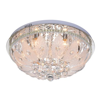 Люстра круглая Экономсвет 55236/8CR RC RGBLED