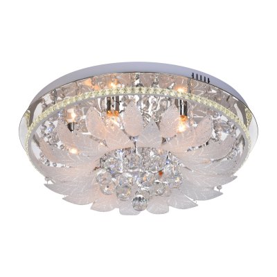 Люстра круглая Экономсвет 55239/8CR RC RGBLED