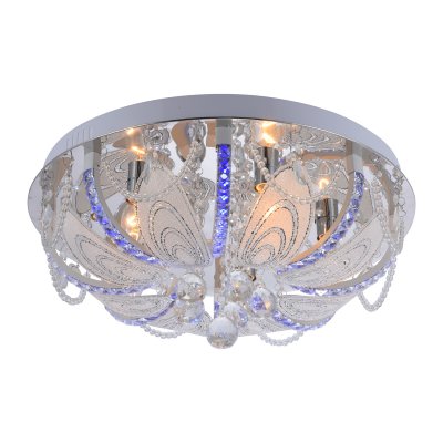 Люстра круглая Экономсвет 55249/5CR RC RGBLED