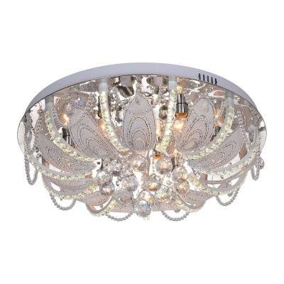 Люстра круглая Экономсвет 55249/6CR RC RGBLED