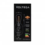 Лампочка светодиодная VG10-ST64Gwarm6W Voltega