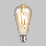 Лампочка светодиодная VG10-ST64Gwarm6W Voltega