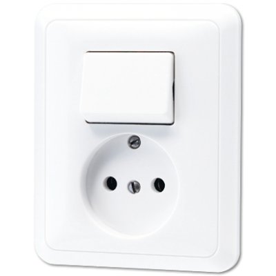 JUNG CD ударопр. Бел Розетка SCHUKO 16 А-АС/250 V + Выключатель универ 10А/250 V (5546EUWW) JUNG CD ударопр. Бел Розетка SCHUKO 16 А-АС/250 V + Выключатель универ 10А/250 V (5546EUWW)