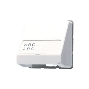 JUNG CD 500/CD plus бежевый Корпус для разъемов, с полем ддя надписи (554) JUNG CD 500/CD plus бежевый Корпус для разъемов, с полем ддя надписи (554)